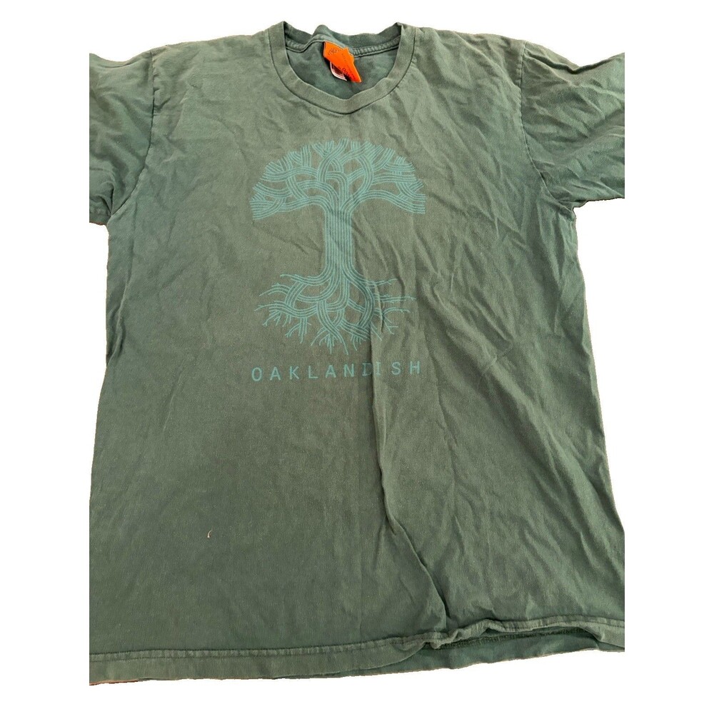 Oaklandish Men's Large T Shirt Oakland Oak Tree. 100%‎ Cotton
